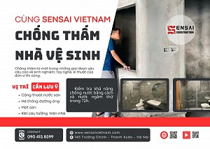 4 ĐIỀU GIA CHỦ CẦN LƯU Ý KHI NGHIỆM THU CHỐNG THẤM!